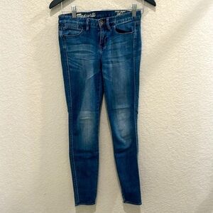 Madewell skiny skinny size 24